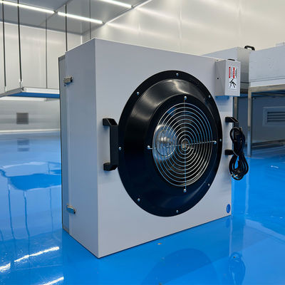 Equipamento de sala limpa da FFU Tinta de placa fria com placa de zinco aluminizada opcional