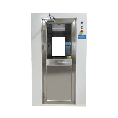 Ducha de ar para duas pessoas com duplo fluxo de ar ¥ 201 aço inoxidável para laboratórios farmacêuticos