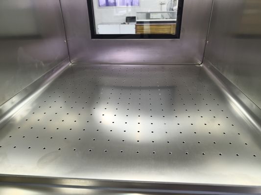 Caixa de passagem de chuveiro de ar de baixo ruído E-Interlock & 201 Inoxidável 960x890x1690mm Compacto