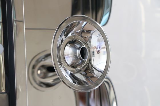 Chuveiro de ar para duas pessoas certificado pela ISO com construção de aço inoxidável 201 e dimensões de 1600x1500x2100mm