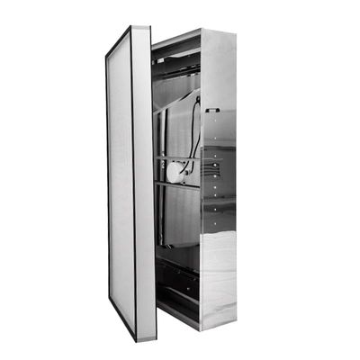 Unidade de filtro de ventilador de acesso inferior BFU com fluxo de ar HEPA extra-grande, vibração ultra-baixa e troca de filtro sem ferramentas para salas limpas ISO 5-9