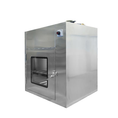 Janela de transferência à prova de explosão com construção de aço inoxidável 304 e purificação de fluxo laminar de alta eficiência para a passagem de materiais perigosos