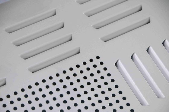 Saída de ar HEPA de 450×450×480 mm através de fossa líquida com construção resistente à corrosão e instalação sem ferramentas para ventilação de salas limpas