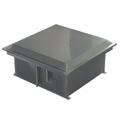 584×584×480mm de vazamento zero IP55-Classificado de abertura HEPA através de um poço líquido para o fornecimento de ar de sala limpa de semicondutores