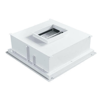 A ventilação HEPA através de caldeiras líquidas com instalação sem ferramentas e construção resistente a produtos químicos para a conformidade sanitária em instalações químicas e alimentares
