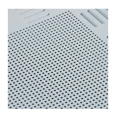 Saída de ar HEPA certificada ISO 14644 com fluxo de ar de 1000 CMH e acabamento pintado com placa fria para salas limpas
