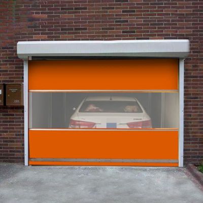 Porta rolante de alta velocidade, alta visibilidade e eficiência energética com certificação DIN 75200 para armazéns e fábricas