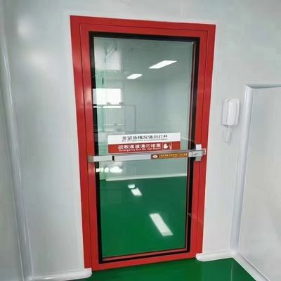 Portas de saída de emergência com classificação de incêndio UL-Certified com hardware de pânico para instalação em conformidade com o código
