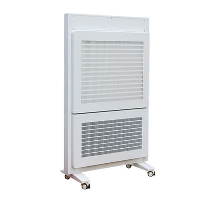 Esterilizador de ar de nível médico com desinfecção HEPA + UV-C 360° e potência de saída de 120 W para ambientes em conformidade com ISO 14644