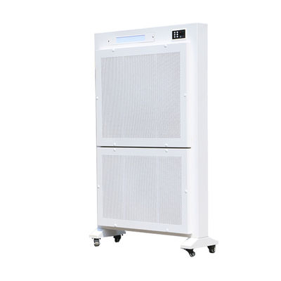 Tela de desinfecção de ar de nível hospitalar com taxa de eliminação HEPA+UV-C e potência de saída de 120 W para ambientes com certificação ISO 14644