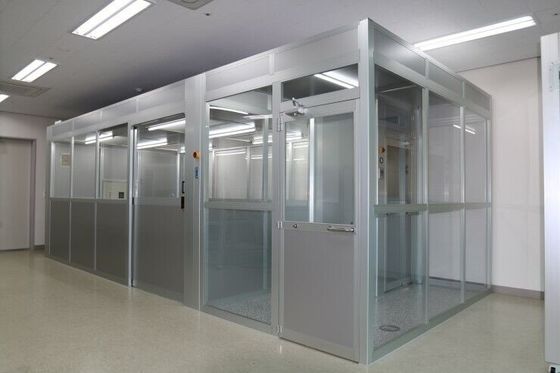 Cabine modular personalizada para sala limpa com filtragem HEPA e conformidade com ISO 14644 para controle de contaminação