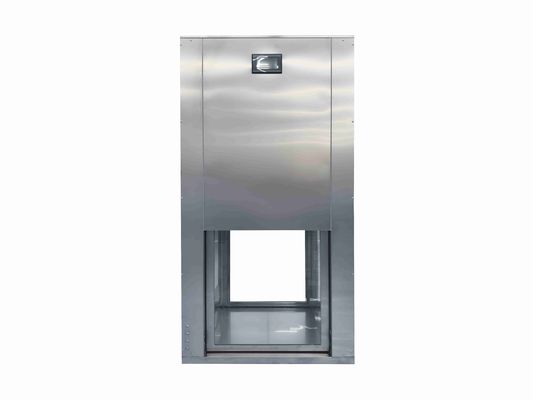 Gabinete de passagem de fluxo laminar de porta de elevação vertical com filtro HEPA e construção em aço inoxidável SUS304