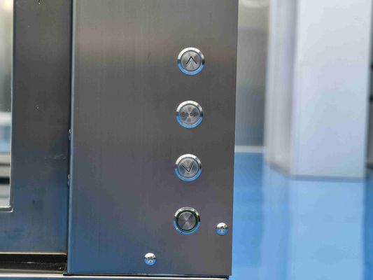 Gabinete de passagem de fluxo laminar de porta de elevação vertical com filtro HEPA e construção em aço inoxidável SUS304