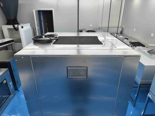 Gabinete de passagem de fluxo laminar de porta de elevação vertical com filtro HEPA e construção em aço inoxidável SUS304