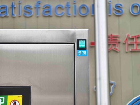 Pass-Box Mecânico Triplo-Camada Ultra-Seguro com Esterilização UV