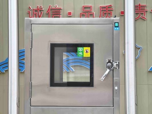 Pass-Box Mecânico Triplo-Camada Ultra-Seguro com Esterilização UV