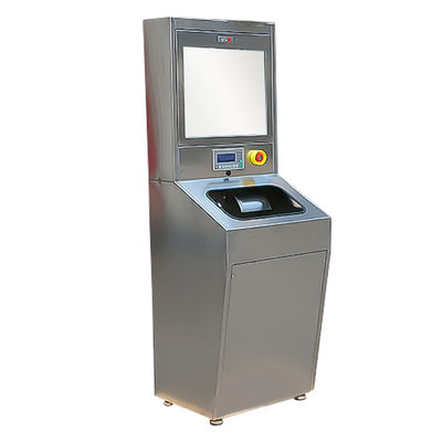 Máquina automática de lavar e secar as mãos em aço inoxidável 304 com design sem toque e filtro HEPA