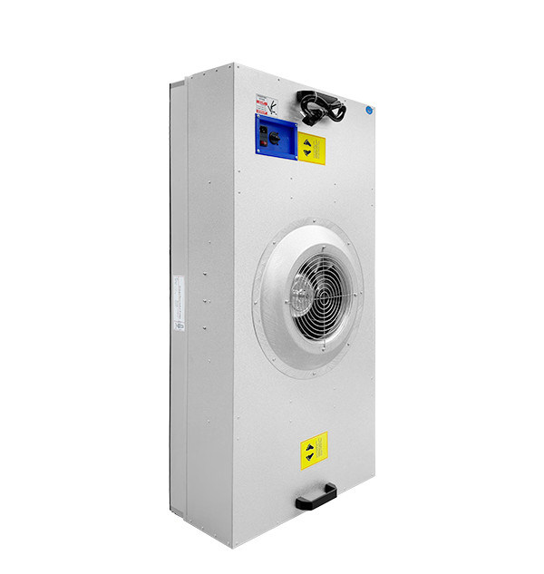 Ventilador FFU HEPA de aço inoxidável com velocidade de ar de 0,45-0,75 m/s e garantia de motor de 5 anos para salas limpas