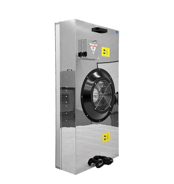 Unidade de filtro do ventilador FFU Sala limpa Padrões de fluxo de ar personalizáveis de aço inoxidável / liga de zinco