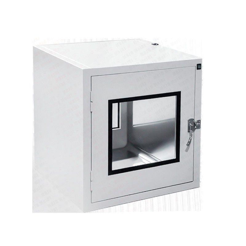 Single Gmp Embedded Static Pass Box Window Mechanical Interlock para indústria alimentar / hospital