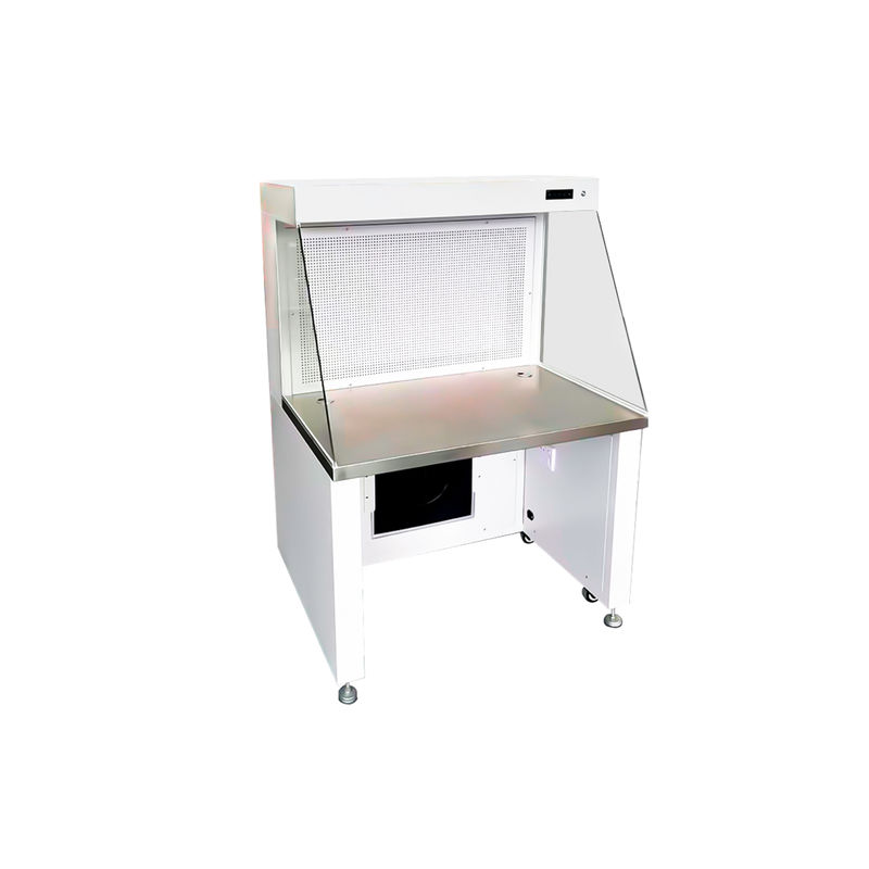 Capuz laminar de fluxo de aço inoxidável Capuz horizontal de fluxo de ar com filtro Hepa