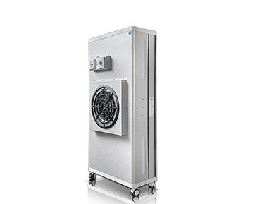 Baixa queda de pressão Controle preciso do fluxo de ar Unidade de filtro de ventilador de aço inoxidável para salas limpas