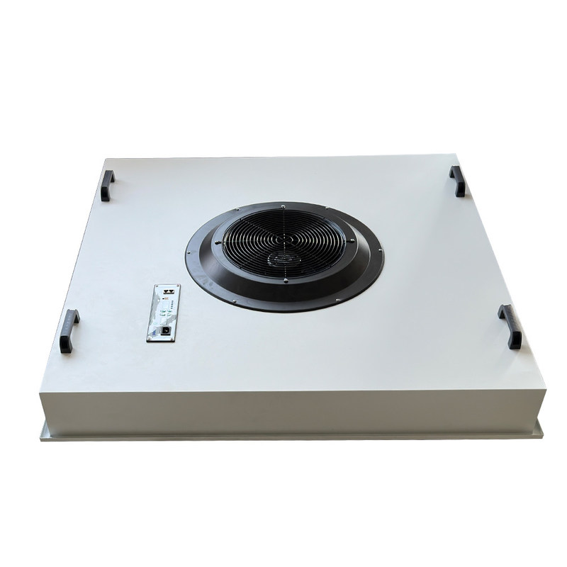 Unidade de filtro de ventilador para serviço pesado AC FFU 1175X1175X290mm com certificação ISO 14644-1 e fluxo de ar ajustável de três velocidades para sistemas de ar de salas limpas