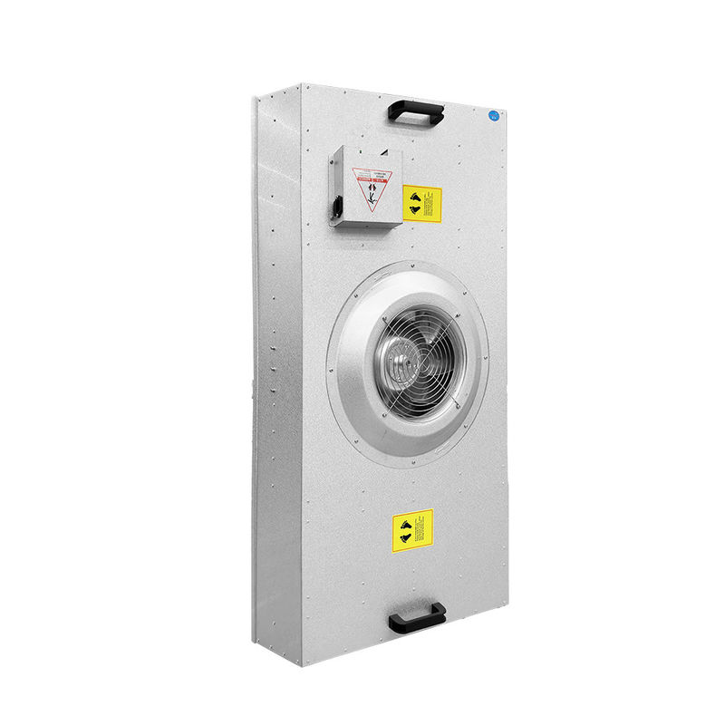 FFU ultra-finos. Sistema de ar de sala limpa de baixo perfil para laboratórios médicos. Filtração HEPA e operação silenciosa que poupa espaço.