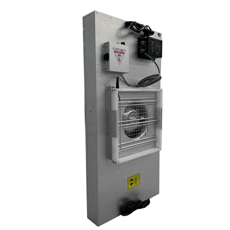 Equipamento de sala limpa FFU de chapa de zinco aluminizada para controlo estático e filtração elevada