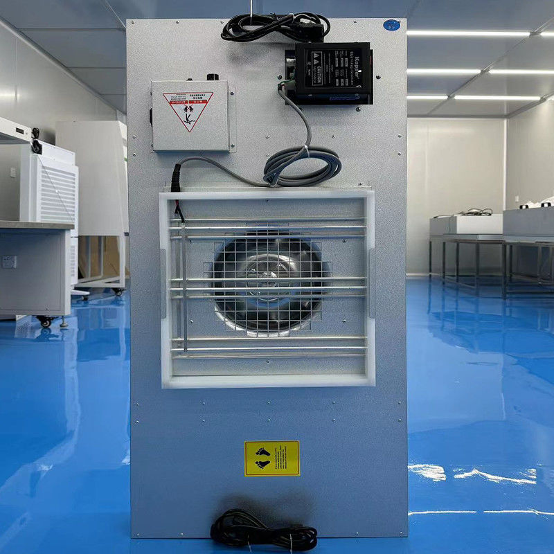 304 Aço inoxidável Tinta de chapa fria FFU para controlo estático Equipamento de sala limpa