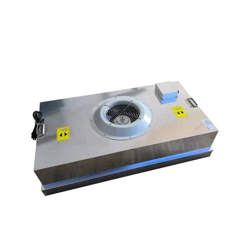 Unidade de filtragem de ventilador de acesso inferior BFU sistema de filtragem HEPA de grande capacidade para salas limpas ISO