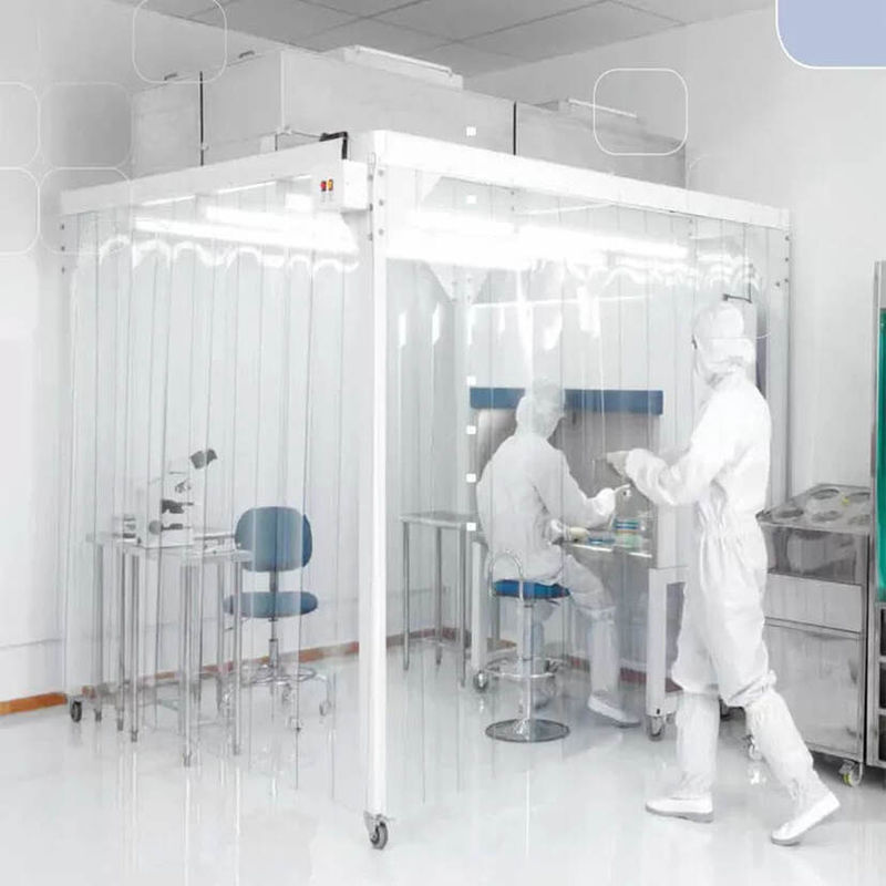 Classe 100 Iso 5 6 7 8 Gmp Equipamento de Sala Limpa Modular Farmacêutico Portátil