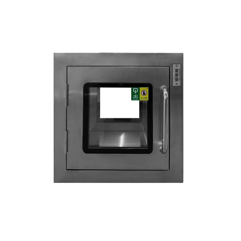 Portão de transferência à prova de radiação com câmaras blindadas com duplo chumbo, equivalente a chumbo de 10-50 mm e filtragem HEPA/ULPA para manuseio seguro de materiais