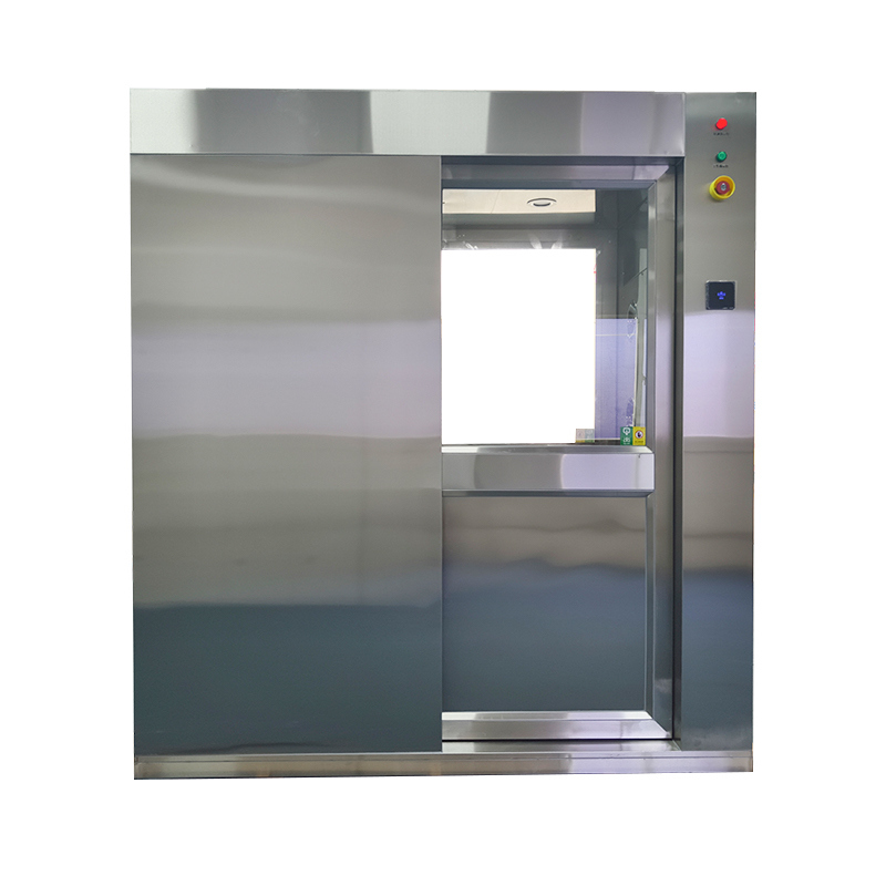 Chuveiro de Ar com Porta Deslizante Inteligente e Reconhecimento Facial | Sistema de Descontaminação de Pessoal Sem Contato