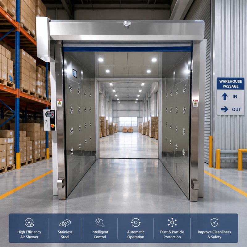 Portas de rolamento rápido certificadas UL/CE com velocidade de 2,5 m/s para aplicações de nível aeroportuário e farmacêutico